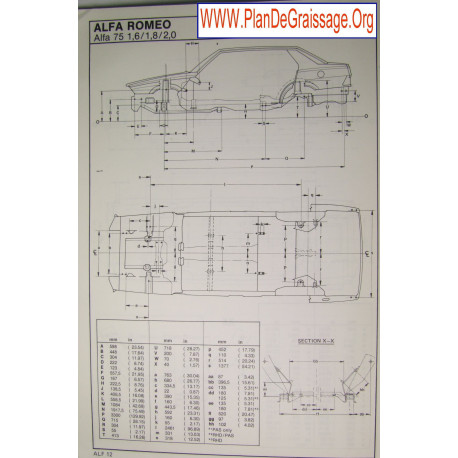 Alfa Romeo 75 1600 1800 2000