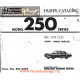 Nissan 250 1986 034 Parts Catalog