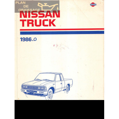 Nissan 720 Truck 1986 Factory Service Manual