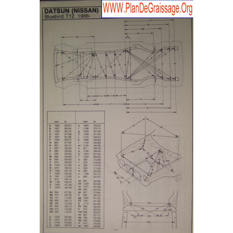 Nissan Bluebird T12 1986