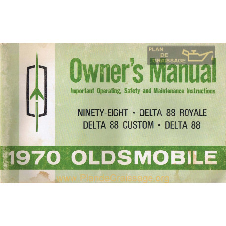 Oldsmobile Delta 88 Ninety Eight Om 1970