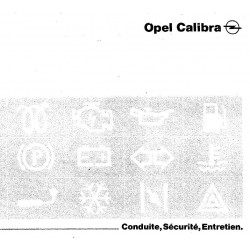 Opel Calibra Conduite Securite Entretien