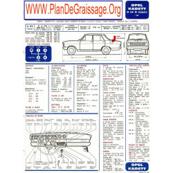 Opel Kadett B Super 1968 Fd