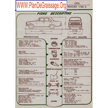 Opel Rekord 1700 A Fd