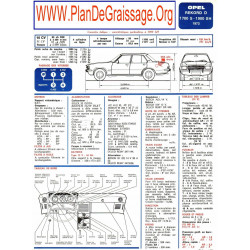 Opel Rekord D 1700 S 1900 Sh 1973 Fd