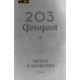 Peugeot 203 Notice D Entretien 10 Edition