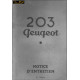 Peugeot 203 Notice D Entretien 6 Edition