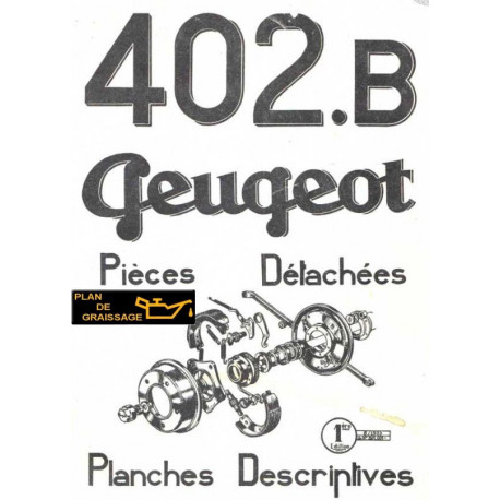 Peugeot 402 Pieces Dertacheess Planches Descriptives