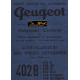 Peugeot 402b Bl Ble Legere Catalogue Des Pieces Detachees