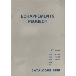 Peugeot 404 Echappements 404