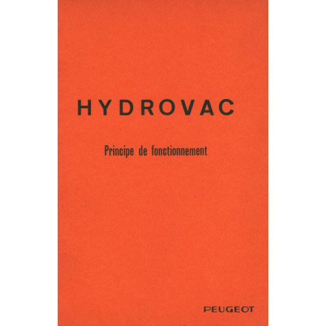 Peugeot 404 Hydrovac Principe De Fonctionnement