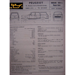 Peugeot 404 L Break Super Luxe