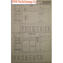 Peugeot 504 Gl 504l 505