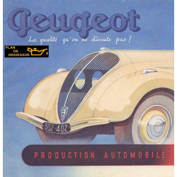 Peugeot Planche Information 1938