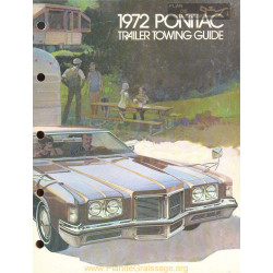 Pontiac Trailer Towing Guide 1972