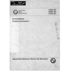 Bmw 1300 1700 1600 Gt Erasarzteillliste Gruppe Karosserie