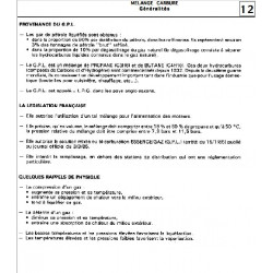 Renault 11 Melange Carburant Gaz Essence