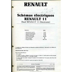 Renault 11 Schemas Electrique Mod86