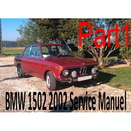 Bmw 1502 2002 Service Manuel Part1