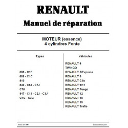 Renault 4 Moteur 4 Fonte Essence