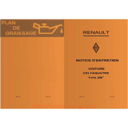 Renault Celtaquatre Zr Notice D Entretien