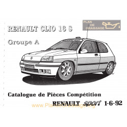 Renault Clio 16 S Groupe A Competition
