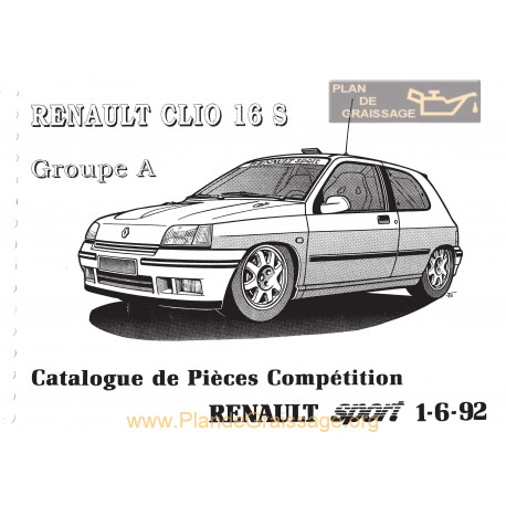 Renault Clio 16 S Groupe A Competition