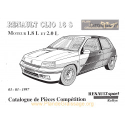 Renault Clio 16 S Moteur 1800 2000 Grn