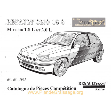 Renault Clio 16 S Moteur 1800 2000 Grn