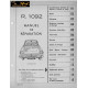 Renault Floride Mr R1092 G1 Caracteristiques Levage