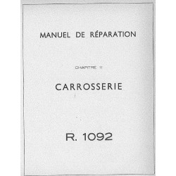 Renault Floride Mr R1092 G11 Carrosserie