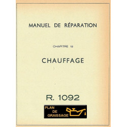 Renault Floride Mr R1092 G12 G13 Chauffage