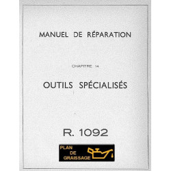 Renault Floride Mr R1092 G14 Outils Specialises
