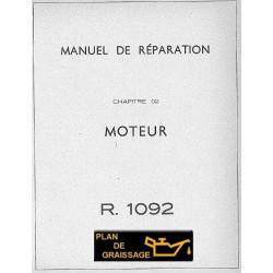 Renault Floride Mr R1092 G2 Moteur