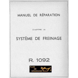 Renault Floride Mr R1092 G8 Freinage