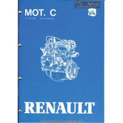 Renault Moteur 4cyl Essence Fonte 1984