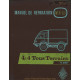Renault Mr59 4x4 R2087 Manuel De Reparation 1960