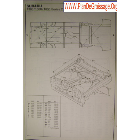 Subaru 1300 1600 1800 Series 2 P1