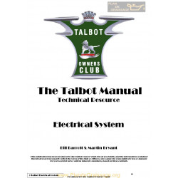 Talbot G3 Electrical System