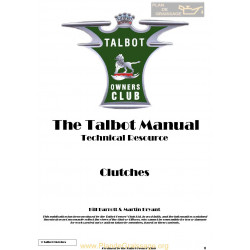 Talbot G9 Clutches