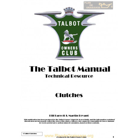 Talbot G9 Clutches