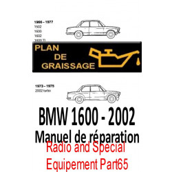 Bmw 2002 Radio And Special Equipement Part65