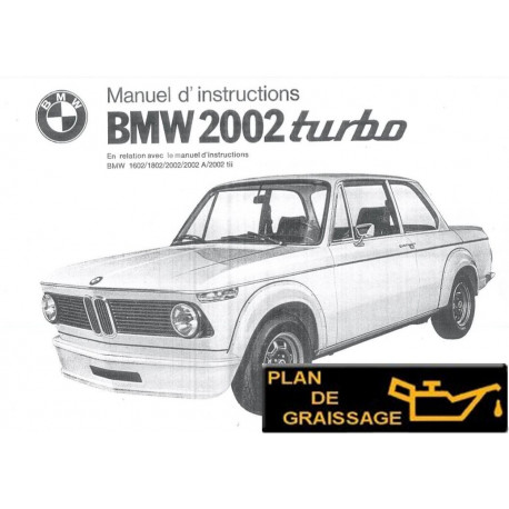 Bmw 2002 Turbo Notice Utilisation Originale