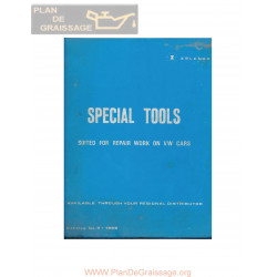 Volkswagen 1969 Zelenda Special Tools