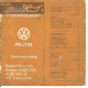 Volkswagen 1975 Audi Rabbit Scirocco Dasher 100 Guide