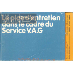 Volkswagen All Bus 1979 Service Book French
