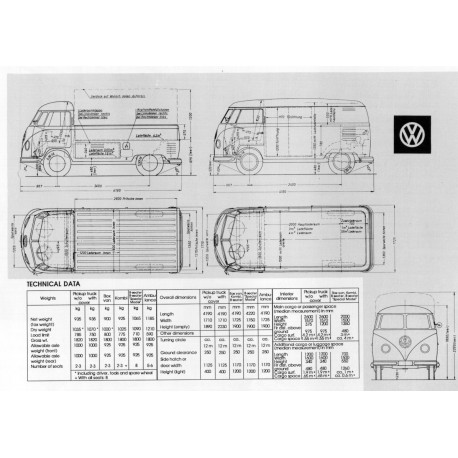 Volkswagen All Model T1 Td