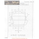 Volkswagen Beetle Standart Trunk Liner Pattern 1971