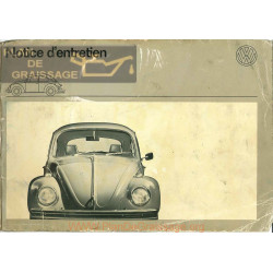 Volkswagen Beetle Type 1 1972 Owner S Manual French