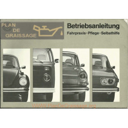 Volkswagen Beetle Type 1 1972 Owner S Manual Part 2 German